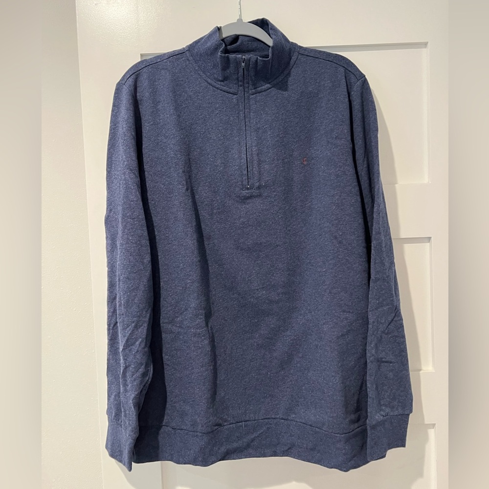 Mens Criquet quarter zip size L